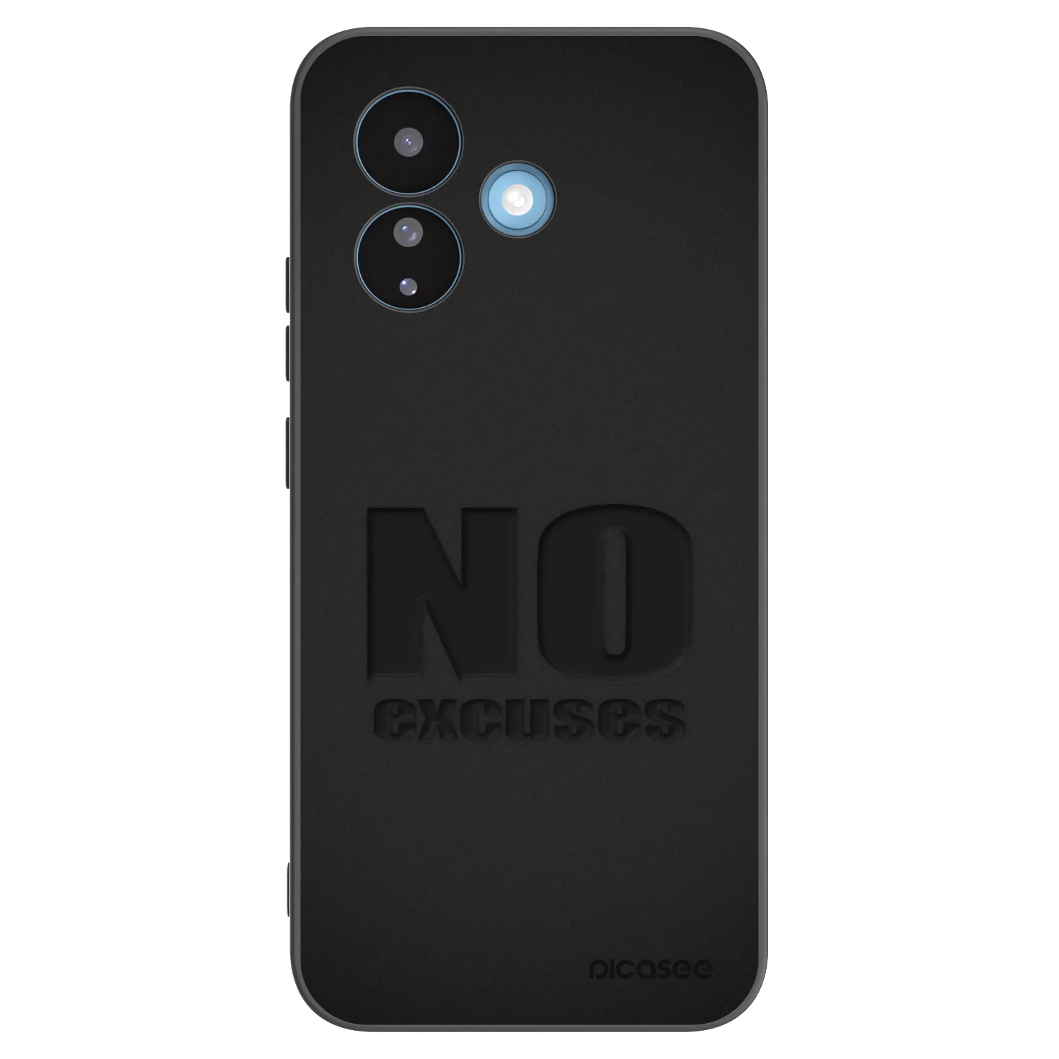 Picasee silikonový černý obal pro Xiaomi Redmi Note 17 Pro 5G - No Excuses