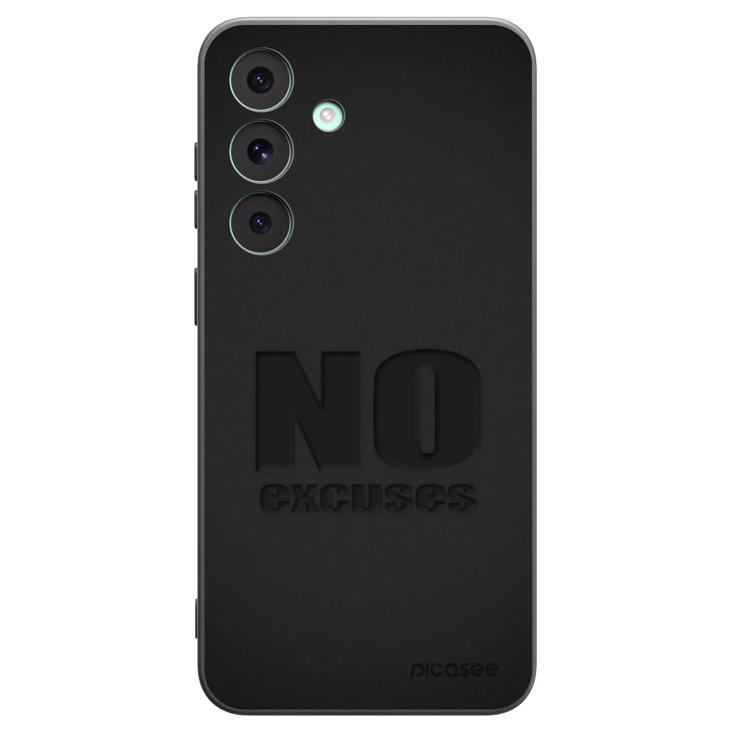 Picasee silikonový černý obal pro Samsung Galaxy S26 FE - No Excuses