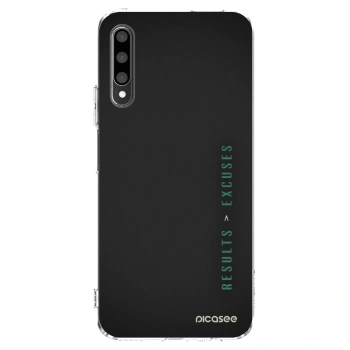 Picasee silikonový průhledný obal pro Honor 9X Pro - Results x Excuses