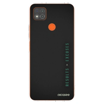 Picasee silikonový průhledný obal pro Xiaomi Redmi 9C - Results x Excuses