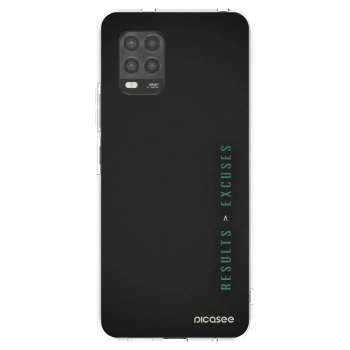 Picasee silikonový průhledný obal pro Xiaomi Mi 10 Lite - Results x Excuses
