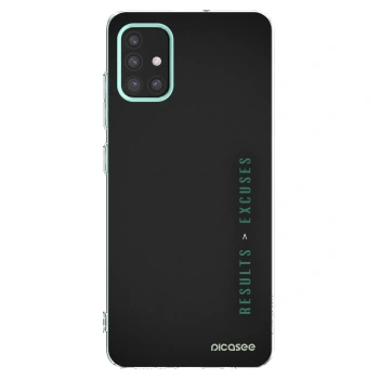 Picasee silikonový průhledný obal pro Samsung Galaxy M31s - Results x Excuses