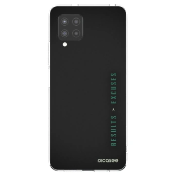 Picasee silikonový průhledný obal pro Samsung Galaxy A42 A426B - Results x Excuses
