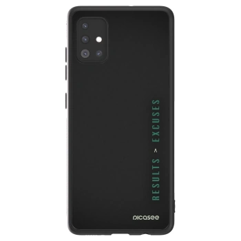 Picasee ULTIMATE CASE pro Samsung Galaxy A51 A515F - Results x Excuses