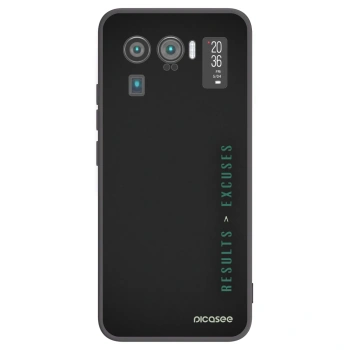 Picasee silikonový černý obal pro Xiaomi Mi 11 Ultra - Results x Excuses