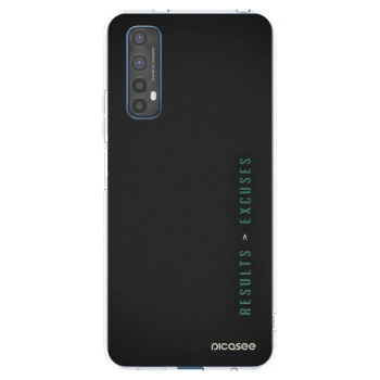 Picasee silikonový průhledný obal pro Realme 7 - Results x Excuses
