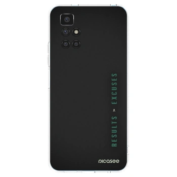 Picasee silikonový průhledný obal pro Xiaomi Redmi 10 - Results x Excuses