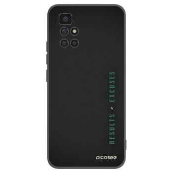 Picasee silikonový černý obal pro Xiaomi Redmi 10 - Results x Excuses