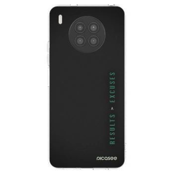 Picasee silikonový průhledný obal pro Huawei Nova 8i - Results x Excuses