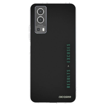 Picasee silikonový průhledný obal pro Vivo Y72 5G - Results x Excuses