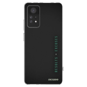 Picasee silikonový průhledný obal pro Xiaomi Redmi Note 11 Pro 5G - Results x Excuses