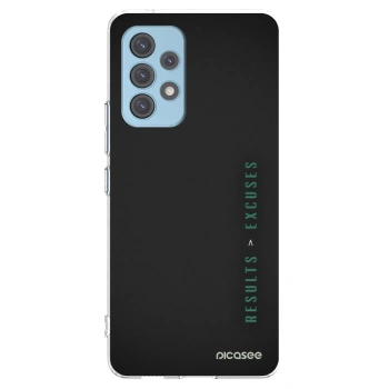 Picasee silikonový průhledný obal pro Samsung Galaxy A53 5G A536 - Results x Excuses