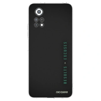 Picasee silikonový průhledný obal pro Xiaomi Poco X4 Pro 5G - Results x Excuses