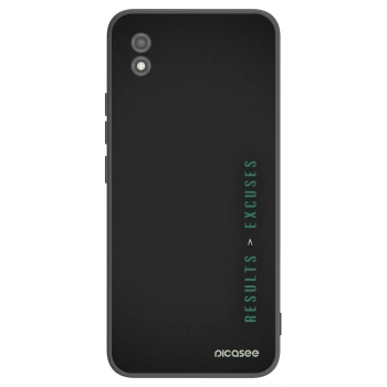 Picasee silikonový černý obal pro Realme C11 (2021) - Results x Excuses