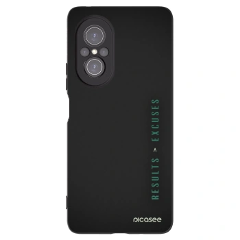 Picasee silikonový černý obal pro Huawei Nova 9 SE - Results x Excuses