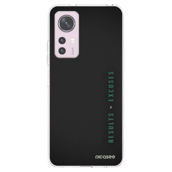 Picasee silikonový průhledný obal pro Xiaomi 12 - Results x Excuses