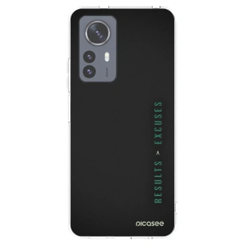 Picasee silikonový průhledný obal pro Xiaomi 12 Pro - Results x Excuses