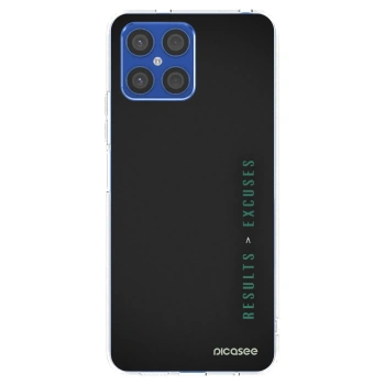 Picasee silikonový průhledný obal pro Honor X8 4G - Results x Excuses