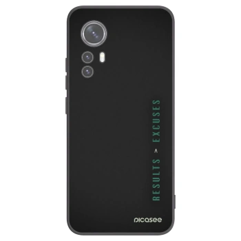 Picasee silikonový černý obal pro Xiaomi 12X - Results x Excuses
