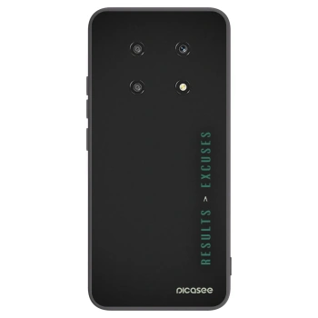 Picasee silikonový černý obal pro Honor Magic4 Lite 5G - Results x Excuses