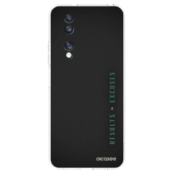 Picasee silikonový průhledný obal pro Honor 70 - Results x Excuses