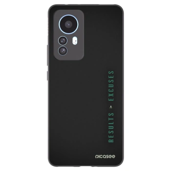 Picasee silikonový černý obal pro Xiaomi 12T Pro - Results x Excuses