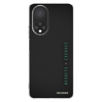 Picasee silikonový průhledný obal pro Honor X7 - Results x Excuses