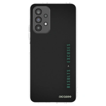 Picasee silikonový průhledný obal pro Samsung Galaxy A73 5G - Results x Excuses
