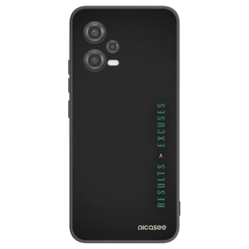 Picasee silikonový černý obal pro Xiaomi Poco X5 - Results x Excuses