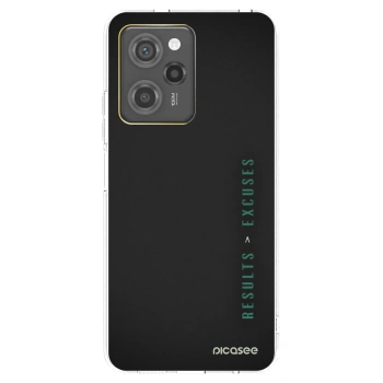 Picasee silikonový černý obal pro Xiaomi Poco X5 Pro - Results x Excuses