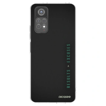 Picasee silikonový průhledný obal pro Xiaomi Redmi Note 11S 5G - Results x Excuses