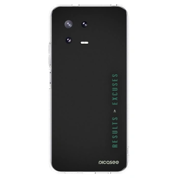 Picasee silikonový průhledný obal pro Xiaomi 13 Pro - Results x Excuses