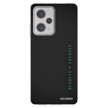Picasee silikonový průhledný obal pro Xiaomi Redmi Note 12 Pro+ 5G - Results x Excuses