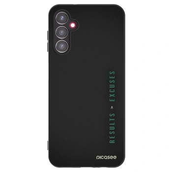 Picasee silikonový černý obal pro Samsung Galaxy A14 4G A145R - Results x Excuses