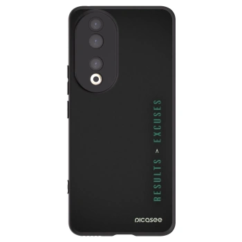Picasee silikonový černý obal pro Honor 90 5G - Results x Excuses