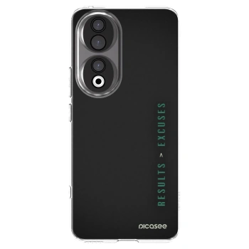 Picasee silikonový průhledný obal pro Honor 90 5G - Results x Excuses