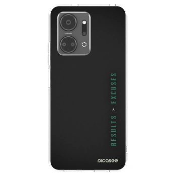 Picasee silikonový průhledný obal pro Honor X7a - Results x Excuses