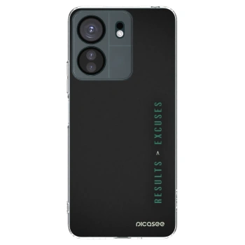 Picasee silikonový průhledný obal pro Xiaomi Redmi 13C 4G - Results x Excuses