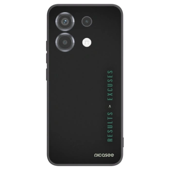 Picasee silikonový černý obal pro Xiaomi Poco X6 - Results x Excuses