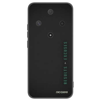 Picasee silikonový černý obal pro Honor Magic6 Lite 5G - Results x Excuses