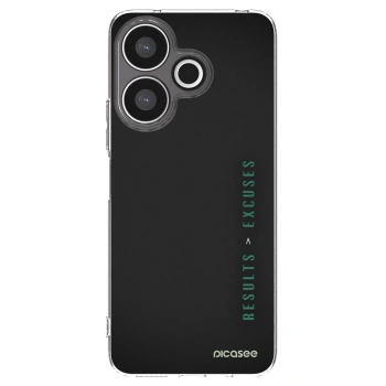Picasee silikonový průhledný obal pro Xiaomi Redmi 13 4G - Results x Excuses