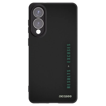 Picasee silikonový černý obal pro Samsung Galaxy S25 Edge 5G - Results x Excuses