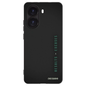 Picasee silikonový černý obal pro Xiaomi Poco X7 Pro 5G - Results x Excuses