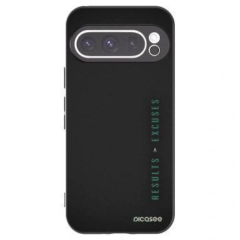 Picasee silikonový černý obal pro Google Pixel 9 Pro - Results x Excuses