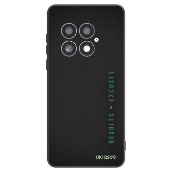 Picasee silikonový černý obal pro OnePlus 13 5G - Results x Excuses
