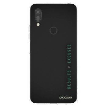 Picasee silikonový průhledný obal pro Xiaomi Redmi 7 - Results x Excuses