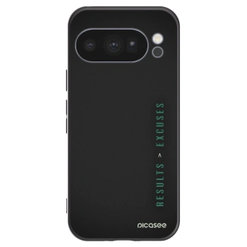Picasee silikonový černý obal pro Google Pixel 10 Pro - Results x Excuses