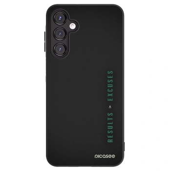 Picasee silikonový černý obal pro Samsung Galaxy A16 4G - Results x Excuses