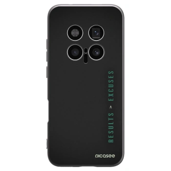 Picasee silikonový černý obal pro Honor Magic8 Pro 5G - Results x Excuses