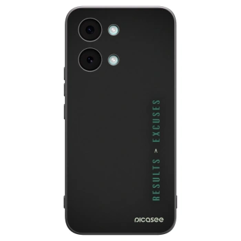 Picasee silikonový černý obal pro Xiaomi Poco X8 Pro Max - Results x Excuses